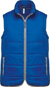 K6116 Colete acolchoado tam: M cor: Light Royal Blue : Karib...