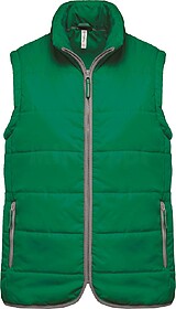 K6116 Colete acolchoado tam: L cor: Kelly Green : Kariban Pr...