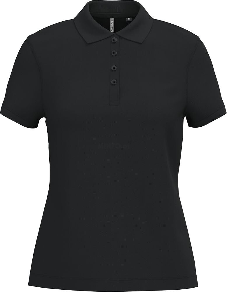 Polo piqué de senhora de manga curta K255
