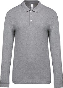 K256C Polo piqué de homem de manga comprida tam: XL cor: Ox...