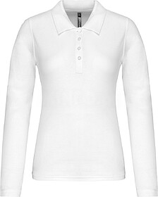 K257 Polo piqué de senhora de manga comprida tam: XXL cor: ...