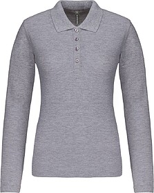 K257C Polo piqué de senhora de manga comprida tam: XXL cor:...