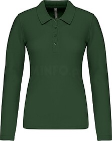 K257C Polo piqué de senhora de manga comprida tam: S cor: F...