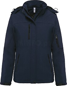 K651 Parka softshell acolchoada de senhora com capuz tam: L ...