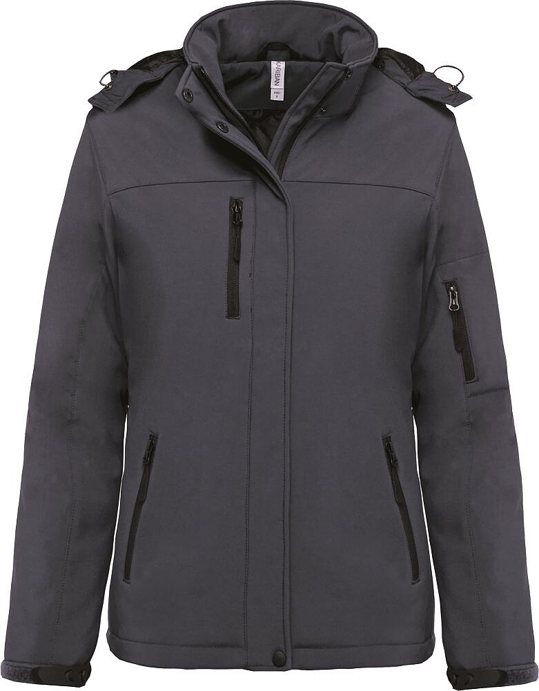 Parka softshell acolchoada de senhora com capuz K651