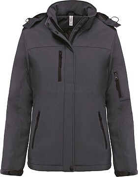 Parka softshell acolchoada de senhora com capuz K651