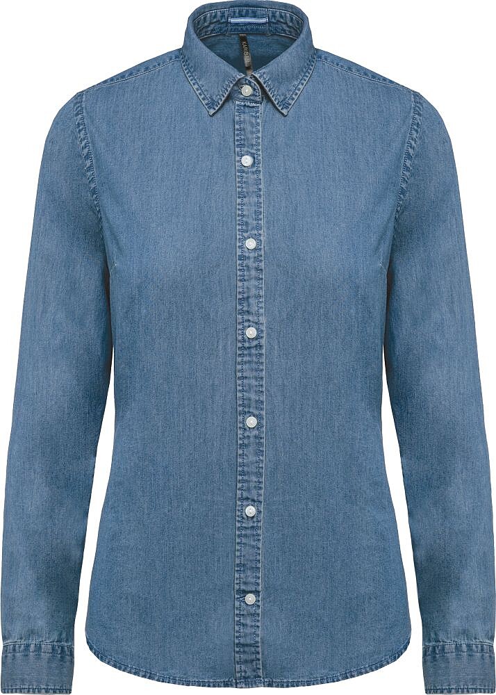 Camisa de senhora em denim K509