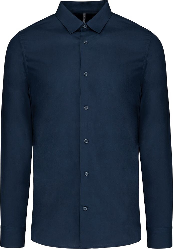 Camisa de homem em popeline de manga comprida K513