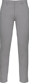 K740 Calças chino de homem tam: 44 cor: Fine Grey : Kariban...