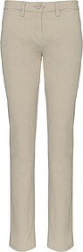 K741 Calças chino de senhora tam: 36 PT (36 FR) cor: Beige ...