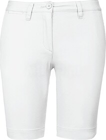 K751 Bermuda chino de senhora tam: 48 cor: White : Kariban C...