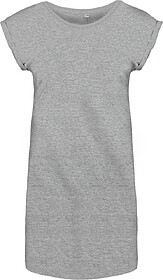 K388 T-shirt de senhora comprida tam: S/M cor: Light grey he...