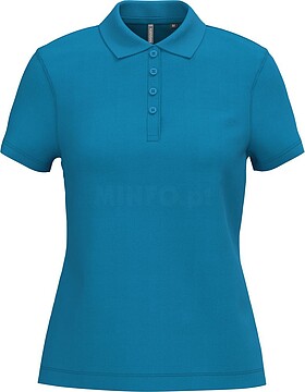Polo piqué de senhora de manga curta K255