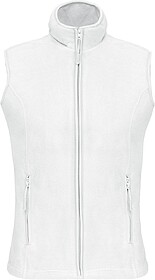 K906 Colete micropolar de senhora tam: XL cor: White : Karib...