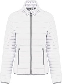 K6121 Blusão acolchoado leve de senhora tam: XS cor: White ...