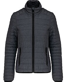K6121 Blusão acolchoado leve de senhora tam: XS cor: Marl D...