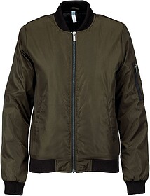 K6123 Blusão bomber de senhora tam: M cor: Deep khaki : Kar...