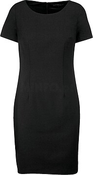 Vestido de manga curta K500