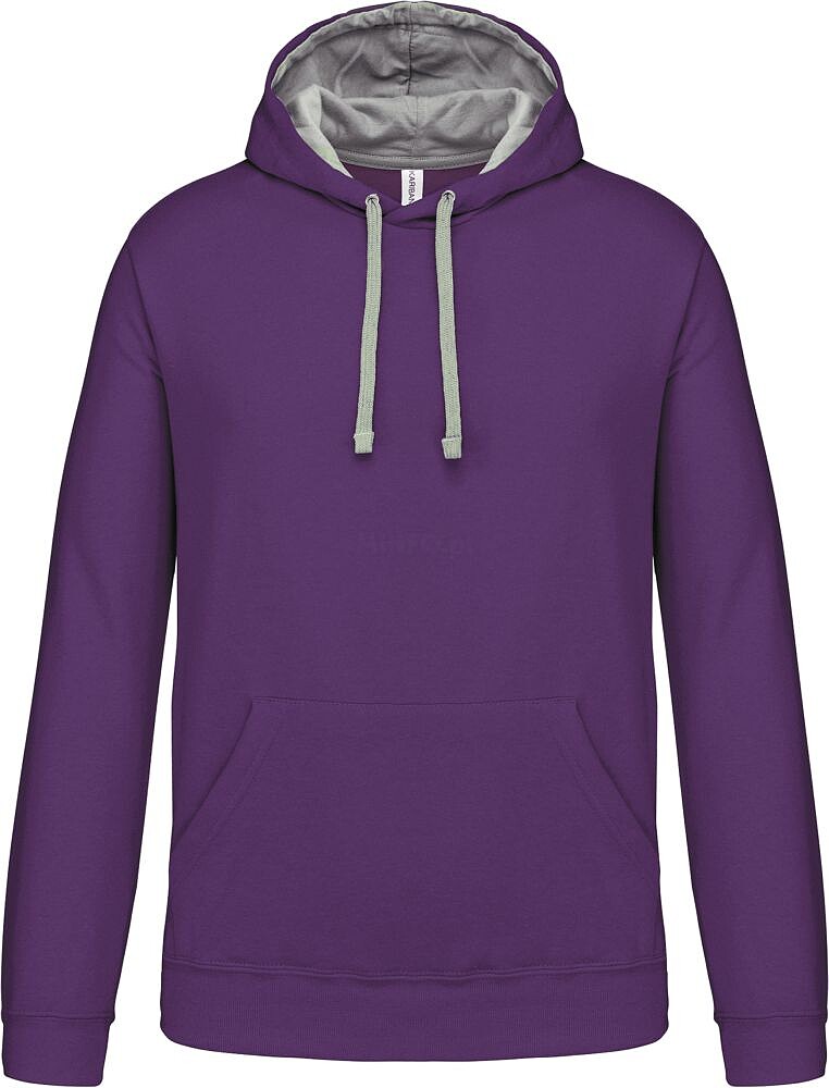 Sweatshirt com capuz em contraste K446