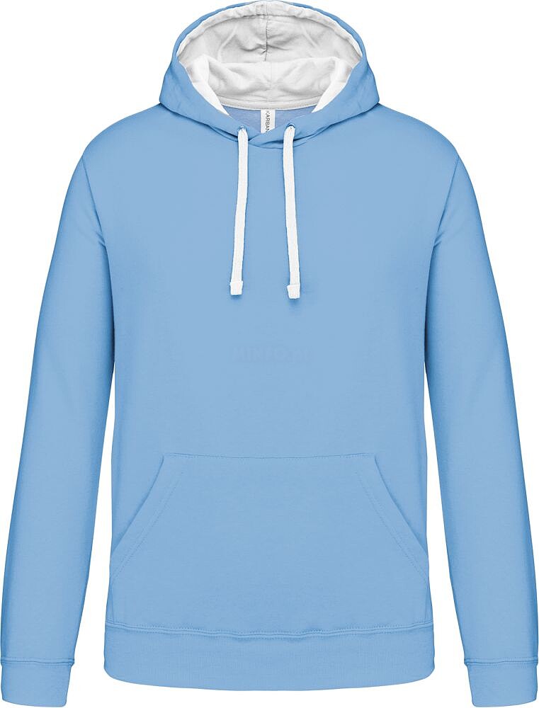 Sweatshirt com capuz em contraste K446