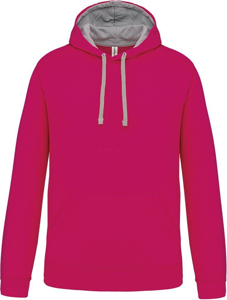 Sweatshirt com capuz em contraste K446