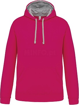 Sweatshirt com capuz em contraste K446
