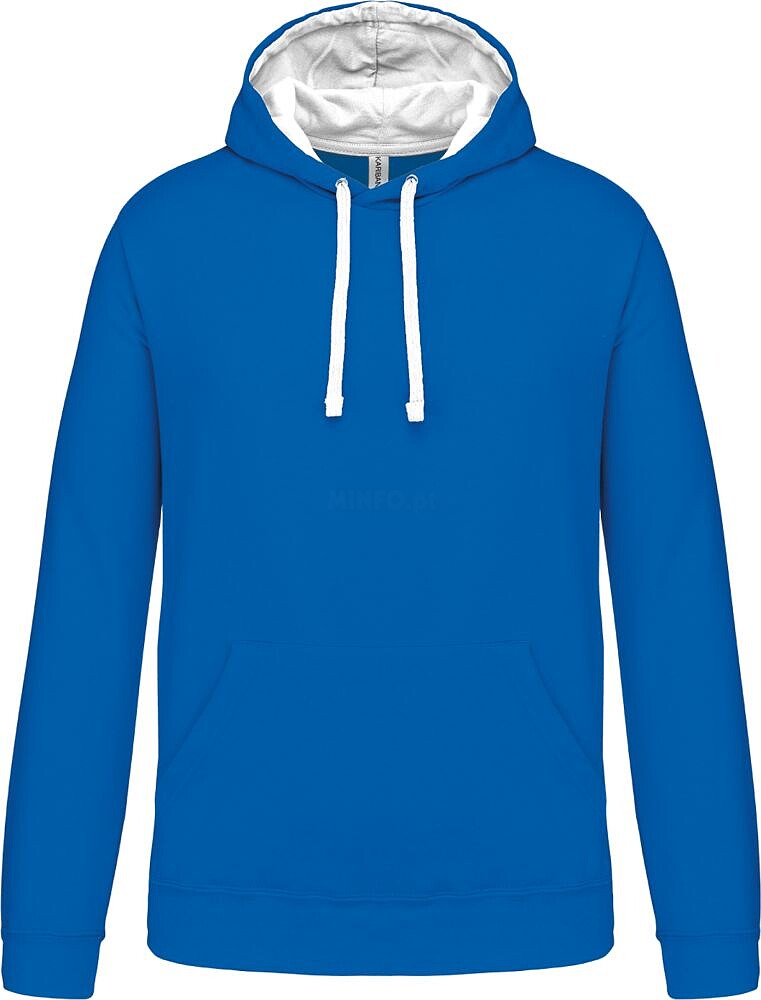 Sweatshirt com capuz em contraste K446