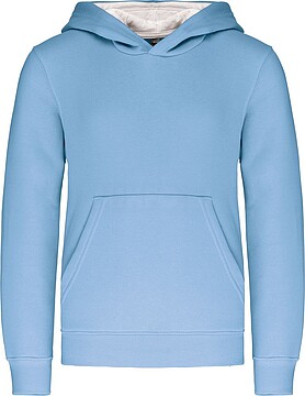 Sweatshirt de criança com capuz em contraste K453
