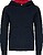 Sweatshirt de criança com capuz em contraste K453 - imagem 1
