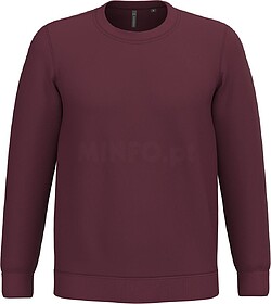 K474 Sweatshirt com decote redondo tam: M cor: Wine : Kariba...