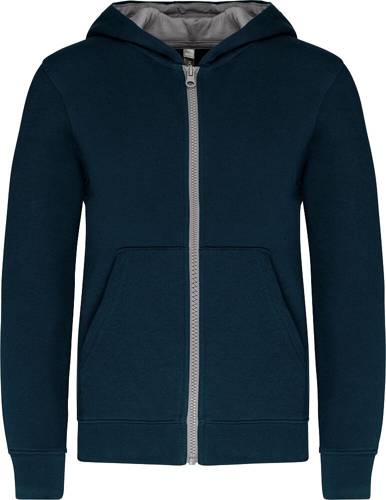 Sweatshirt de criança com capuz e fecho K486