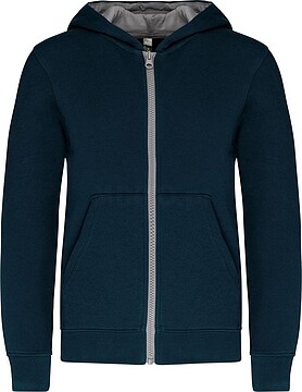 Sweatshirt de criança com capuz e fecho K486