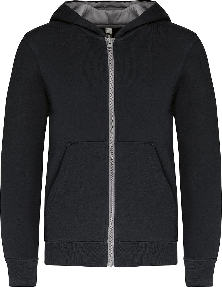 Sweatshirt de criança com capuz e fecho K486