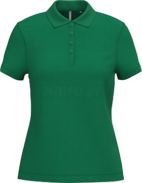 Polo piqué de senhora de manga curta K255