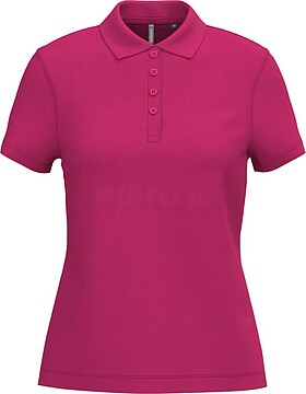 Polo piqué de senhora de manga curta K255