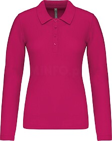 K257C Polo piqué de senhora de manga comprida tam: M cor: F...