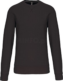 K442C Sweatshirt com decote redondo tam: 4XL cor: Dark Grey ...