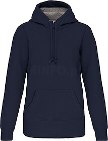 K443C Sweatshirt com capuz tam: 4XL cor: Navy : Kariban Conf...
