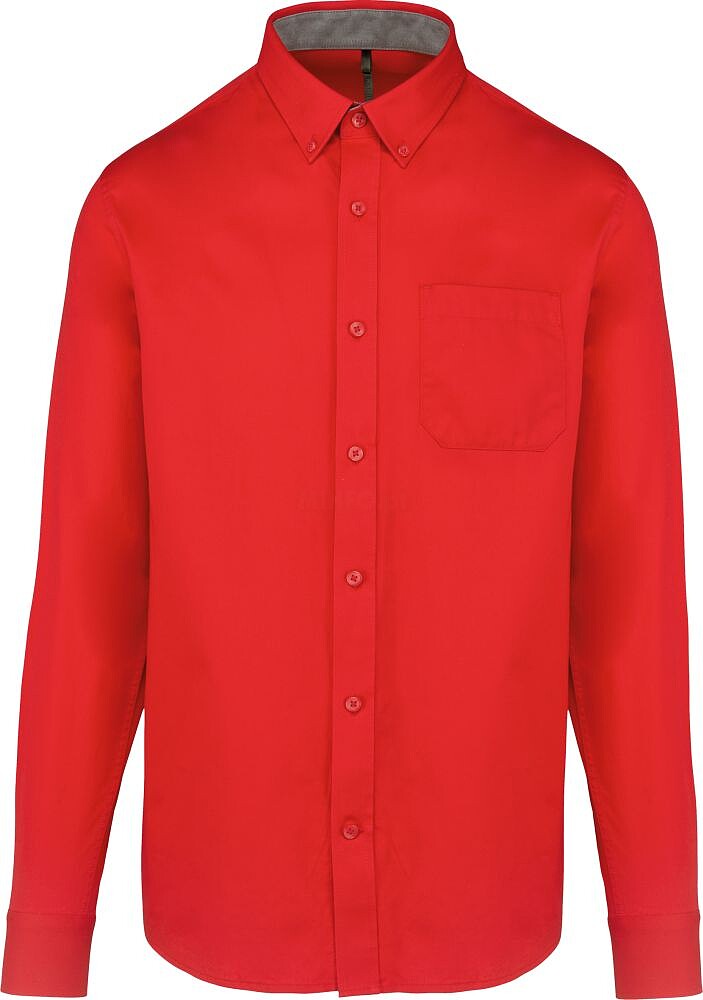Camisa Nevada de homem de manga comprida K586