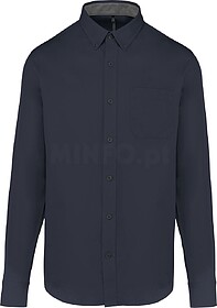 K586 Camisa Nevada de homem de manga comprida tam: XS cor: N...