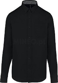 K586 Camisa Nevada de homem de manga comprida tam: XL cor: B...