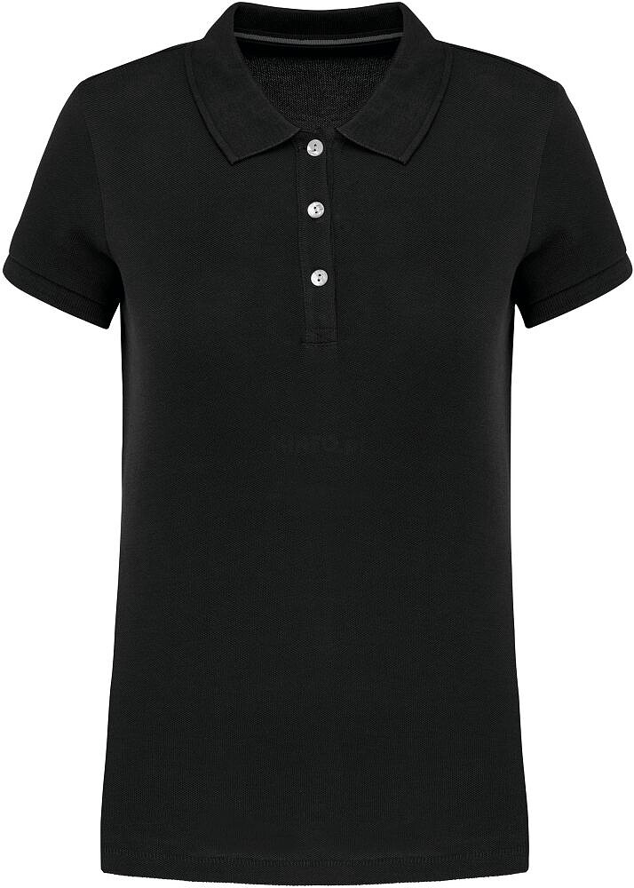 Polo Supima® de senhora de manga curta K2001