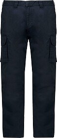 K744 Calças multibolsos de homem tam: 42 cor: Dark Navy : K...