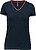 T-shirt de malha piqué de senhora com decote V K394 - imagem 1