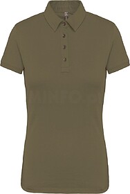 K263 Polo jersey de senhora de manga curta tam: XXL cor: Lig...