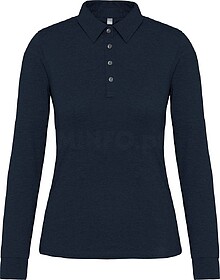 K265 Polo jersey de senhora de manga comprida tam: S cor: Na...