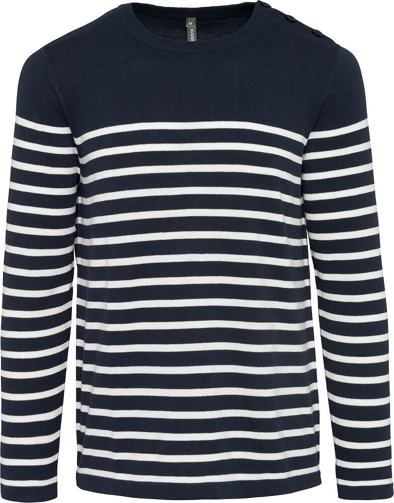 Camisola estilo marinheiro de homem K989