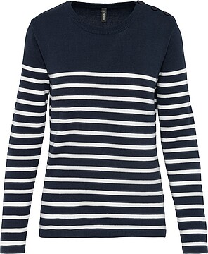 Camisola estilo marinheiro de senhora K990