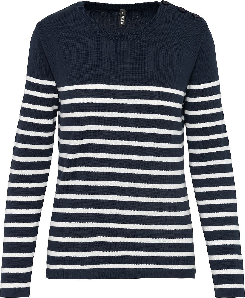 Camisola estilo marinheiro de senhora K990