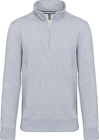 K487 Sweatshirt 1/2 fecho tam: 4XL cor: Oxford Grey : Kariba...
